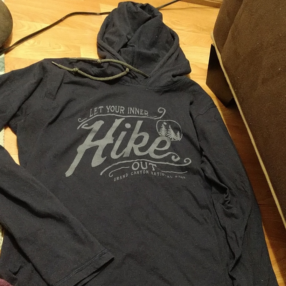 Grand canyon hooded top